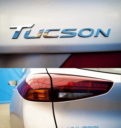 Hyundai Tucson cena 93990 przebieg: 80900, rok produkcji 2019 z Ryn małe 781